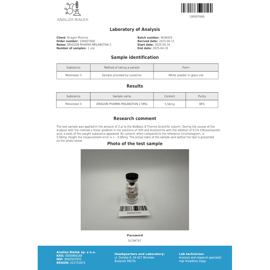 Melanotan 2 5 mg