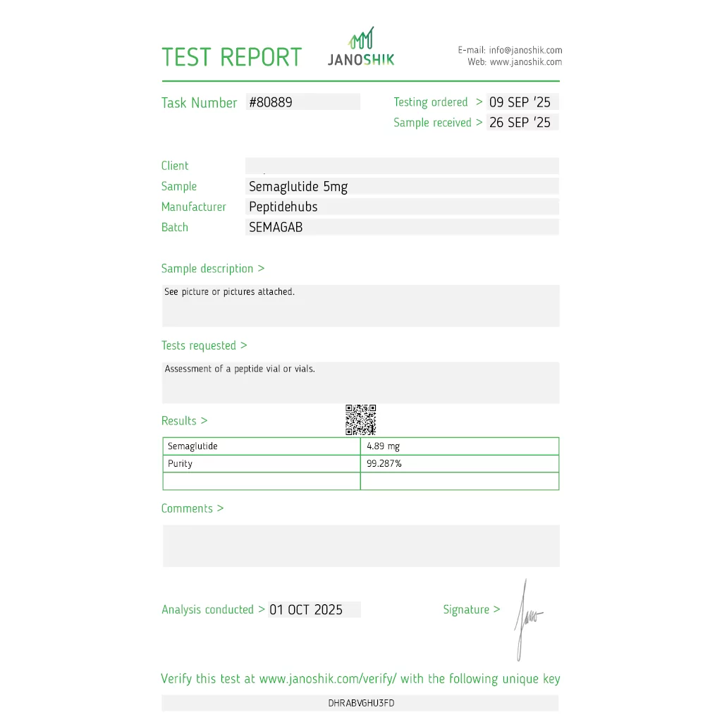 Semaglutide 5 mg