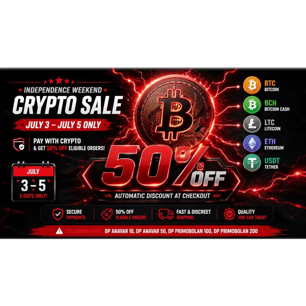 July 3–5 Crypto Flash Sale – 50% OFF