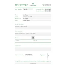 Letroplex lab test result (2026-03-23)