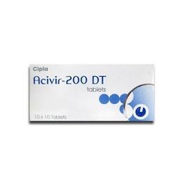 Acivir-200 DT - Acyclovir - Cipla, India