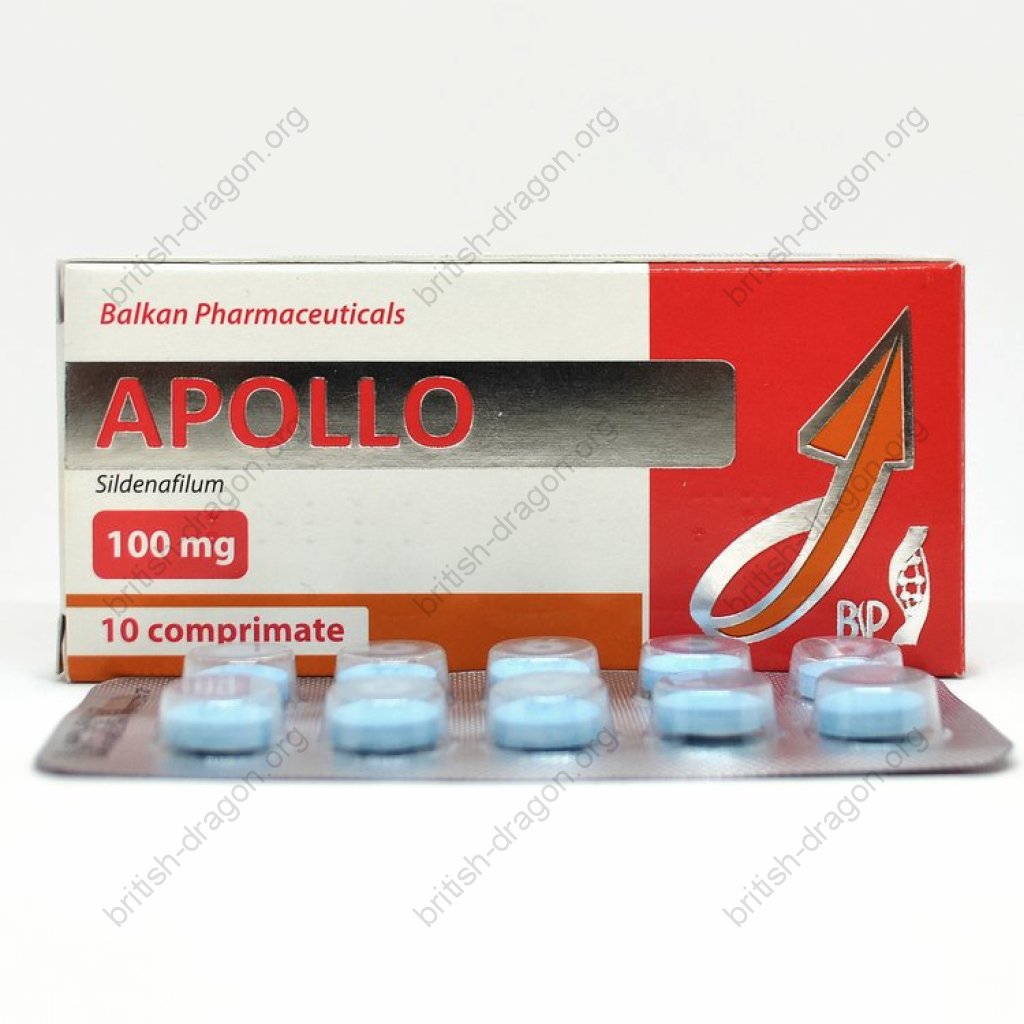 Apollo 100 - Sildenafil - Balkan Pharmaceuticals Apollo 100 - Sildenafil - Balkan Pharmaceuticals
