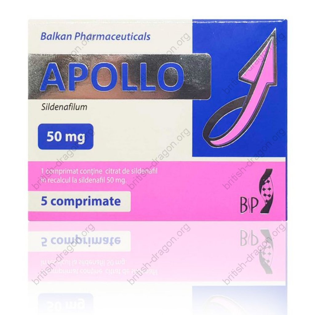 Apollo 50 - Sildenafil - Balkan Pharmaceuticals Apollo 50 - Sildenafil - Balkan Pharmaceuticals