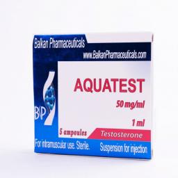 Aquatest 50 - Testosterone Suspension - Balkan Pharmaceuticals