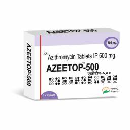Azeetop-500 - Azithromycin - Healing Pharma