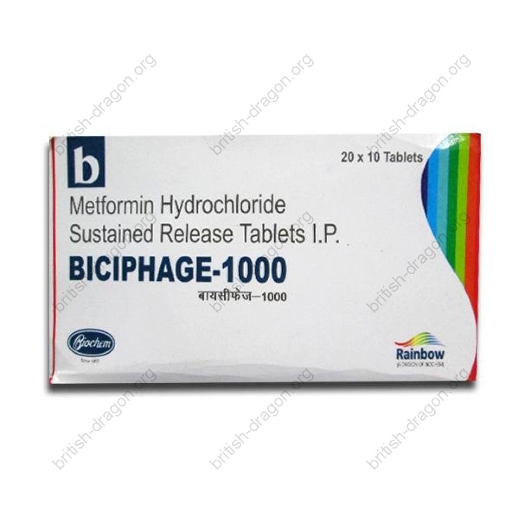 Biciphage-1000 - Metformin - Skymap Pharmaceuticals Pvt. Ltd. Biciphage-1000 - Metformin - Skymap Pharmaceuticals Pvt. Ltd.