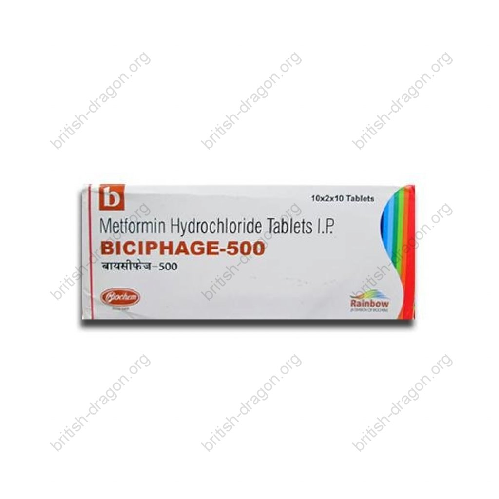 Biciphage-500 - Metformin - Skymap Pharmaceuticals Pvt. Ltd. Biciphage-500 - Metformin - Skymap Pharmaceuticals Pvt. Ltd.
