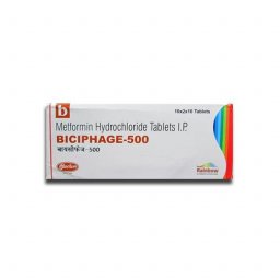Biciphage-500 - Metformin - Skymap Pharmaceuticals Pvt. Ltd. Biciphage-500 - Metformin - Skymap Pharmaceuticals Pvt. Ltd.