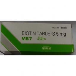 Biotin Tablets 5 mg - Biotin - Intas Pharmaceuticals Ltd.