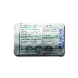 Carca-3.125 - Carvedilol - Intas Pharmaceuticals Ltd.