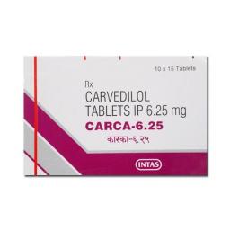 Carca-6.25 - Carvedilol - Intas Pharmaceuticals Ltd.