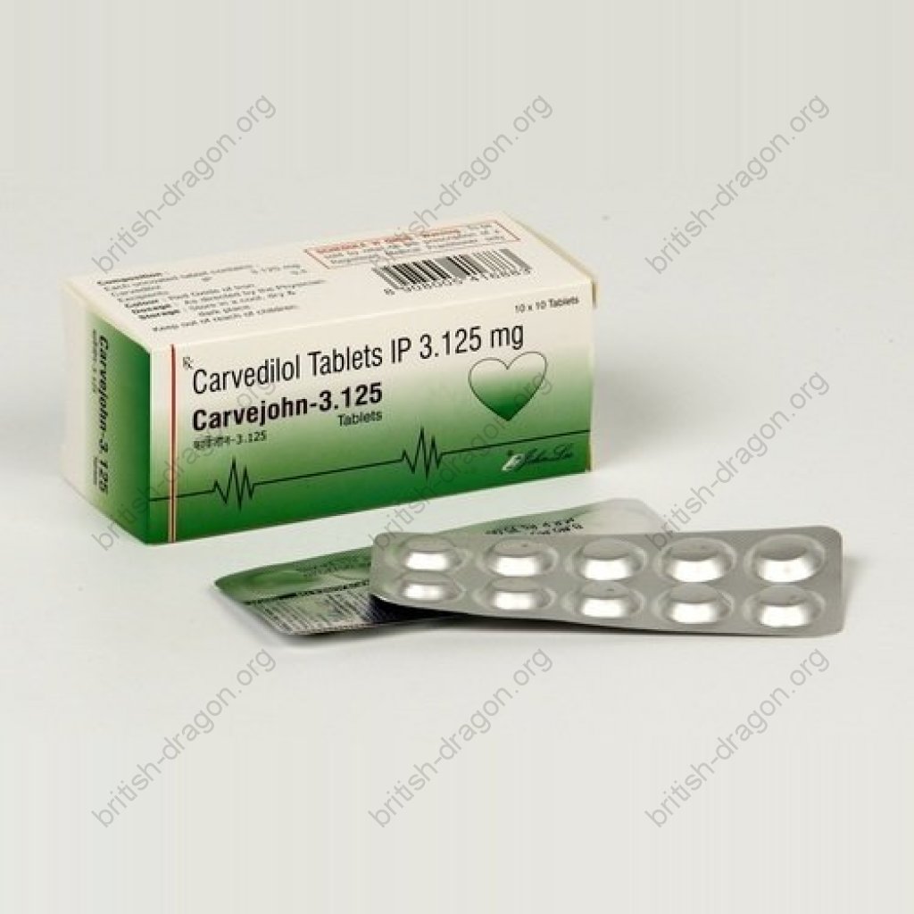 Carvejohn-3.125 - Carvedilol - Johnlee Pharmaceutical Pvt. Ltd. Carvejohn-3.125 - Carvedilol - Johnlee Pharmaceutical Pvt. Ltd.