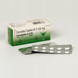 Carvejohn-3.125 - Carvedilol - Johnlee Pharmaceutical Pvt. Ltd.