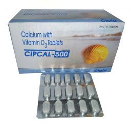 Cipcal-500 - Elemental Calcium - Cipla, India Cipcal-500 - Elemental Calcium - Cipla, India