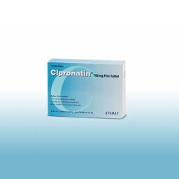 Cipronatin 750 - Ciprofloxacin - Atabay