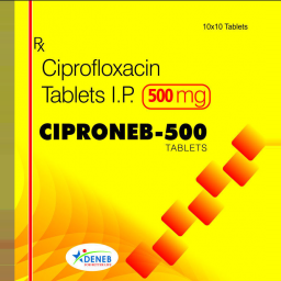 Ciproneb-500 - Ciprofloxacin - Deneb Healthcare Pvt. Ltd.