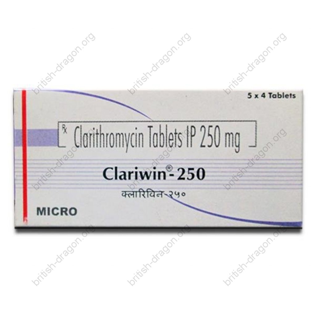 Clariwin-250 - Clarithromycin - Micro Labs Limited, India Clariwin-250 - Clarithromycin - Micro Labs Limited, India
