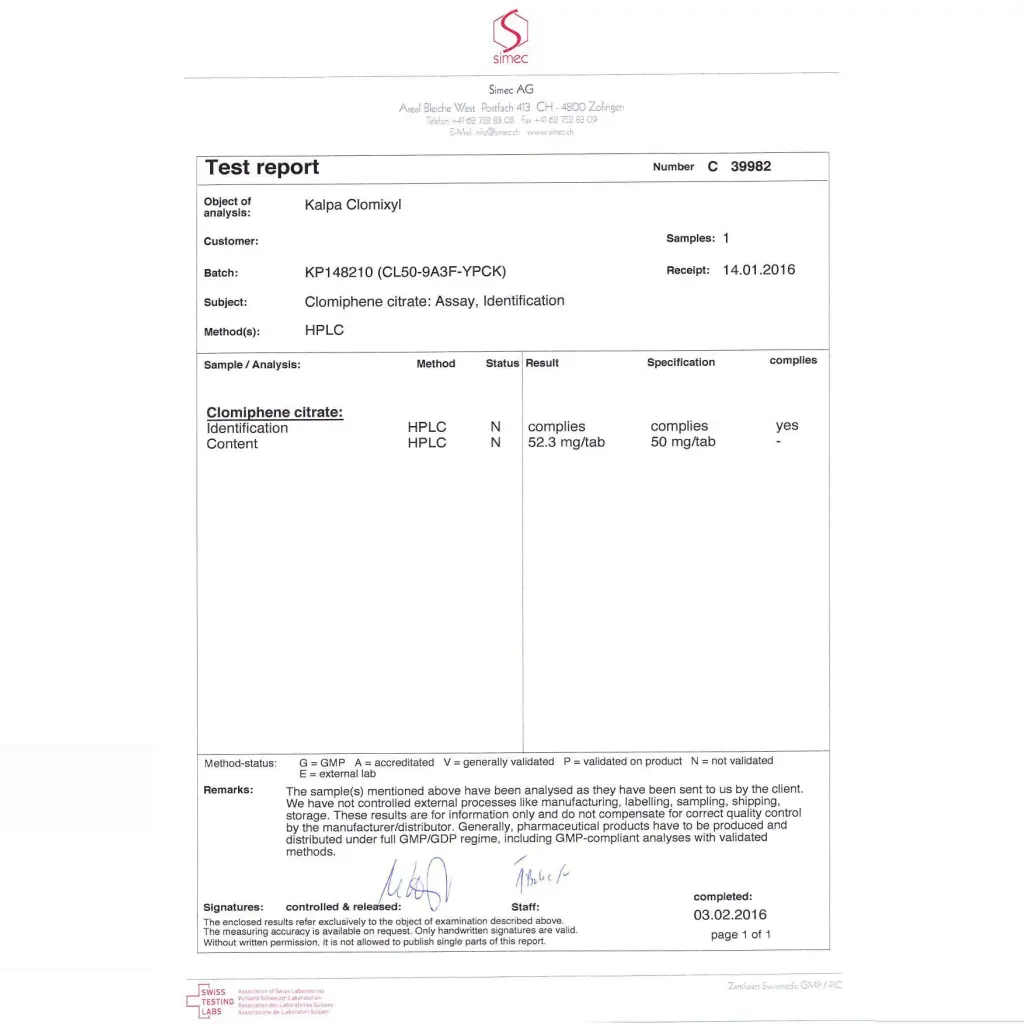 Clomixyl 50 mg (30 Tablets)