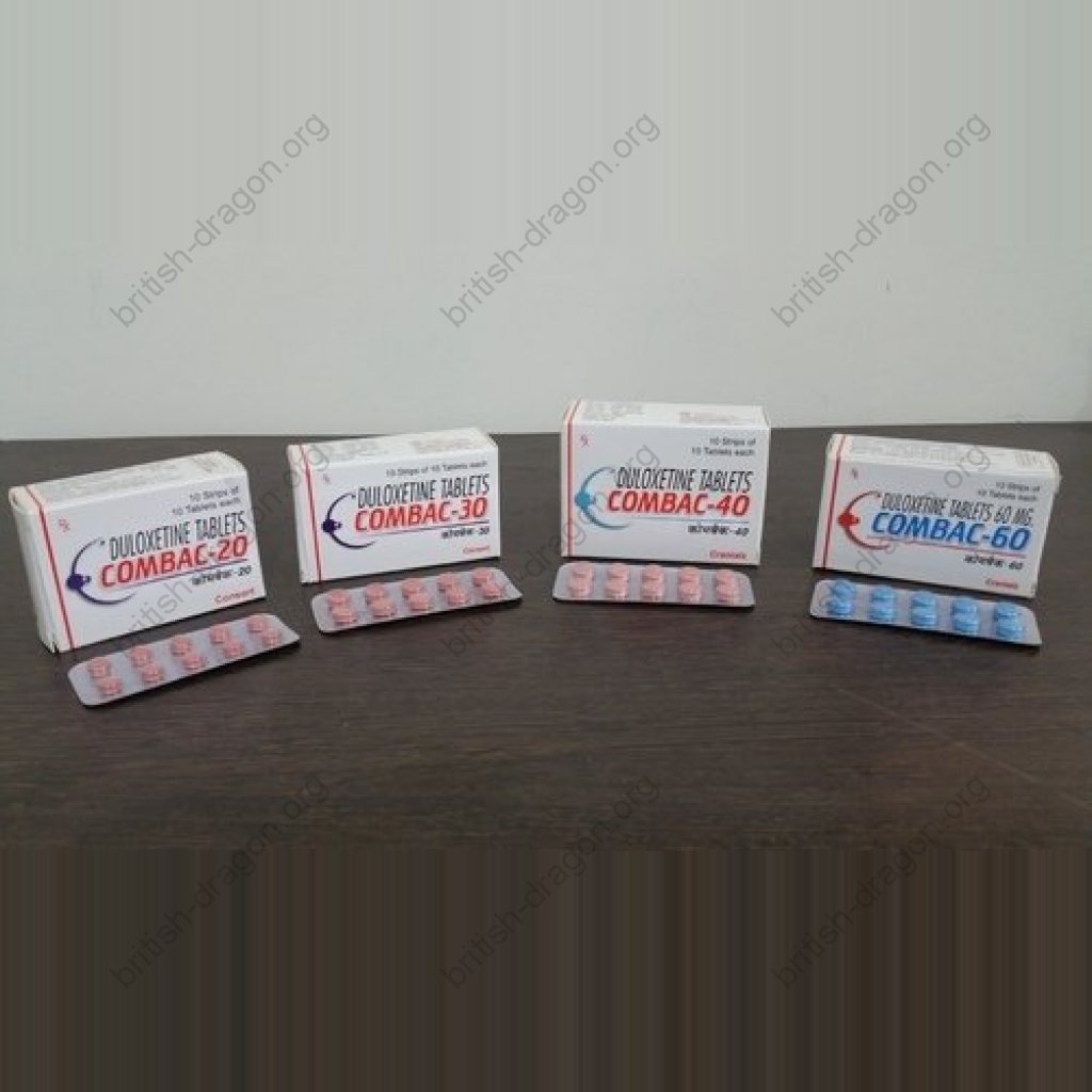 Combac-30 - Duloxetine - Consern Pharma Combac-30 - Duloxetine - Consern Pharma