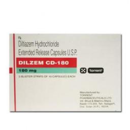 Dilzem CD 180 - Diltiazem - Torrent Pharma