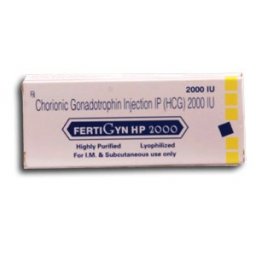 Fertigyn 2000 IU - Human Chorionic Gonadotrophin - Sun Pharma, India Fertigyn 2000 IU - Human Chorionic Gonadotrophin - Sun Pharma, India