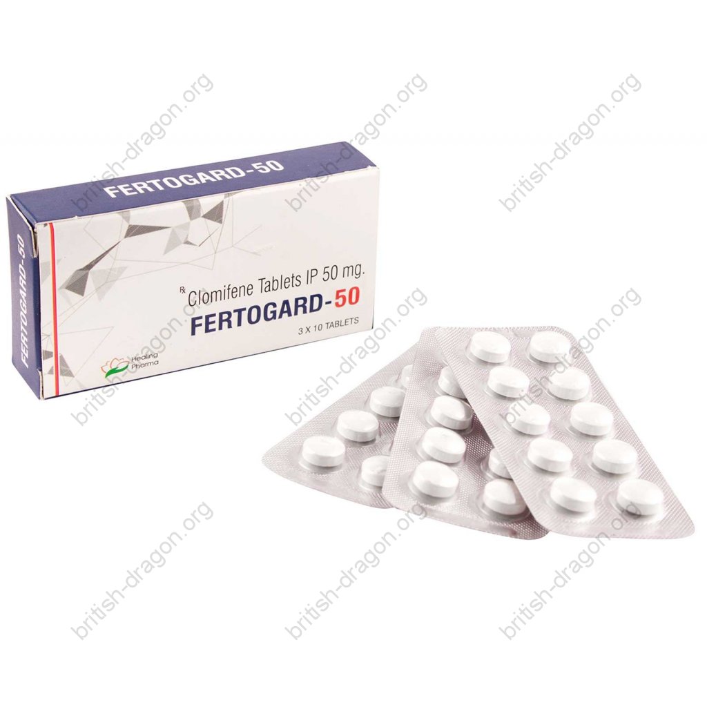 Fertogard-50 - Clomiphene - Healing Pharma Fertogard-50 - Clomiphene - Healing Pharma