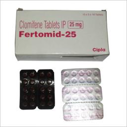 Fertomid-25 - Clomiphene - Cipla, India