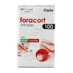 Foracort Inhaler 100 - Budesonide - Cipla, India