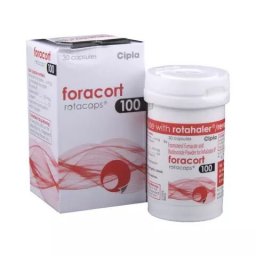 Foracort Rotacaps 100 - Budesonide - Cipla, India Foracort Rotacaps 100 - Budesonide - Cipla, India