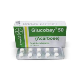 Glucobay 50 mg - Acarbose - Bayer Zydus Pharma Pvt. Ltd. Glucobay 50 mg - Acarbose - Bayer Zydus Pharma Pvt. Ltd.