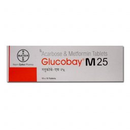 Glucobay M 25 - Acarbose - Bayer Zydus Pharma Pvt. Ltd. Glucobay M 25 - Acarbose - Bayer Zydus Pharma Pvt. Ltd.