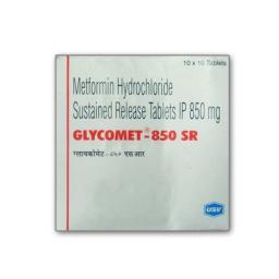 Glycomet-850 SR - Metformin Hydrochloride - USV Limited, India