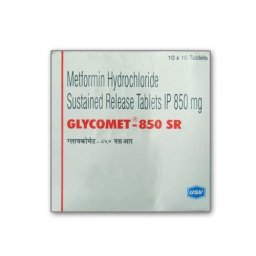 Glycomet-850 SR - Metformin Hydrochloride - USV Limited, India Glycomet-850 SR - Metformin Hydrochloride - USV Limited, India