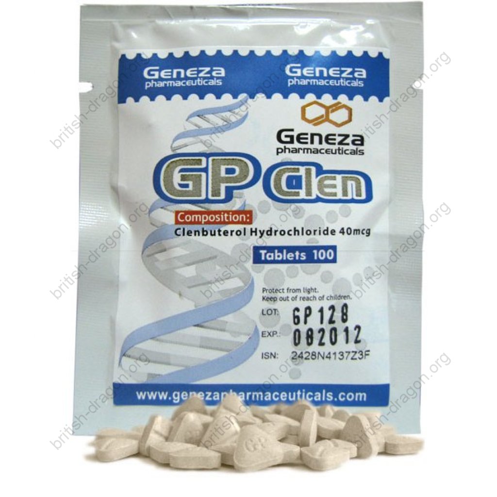 GP Clen - Clenbuterol - Geneza Pharmaceuticals GP Clen - Clenbuterol - Geneza Pharmaceuticals