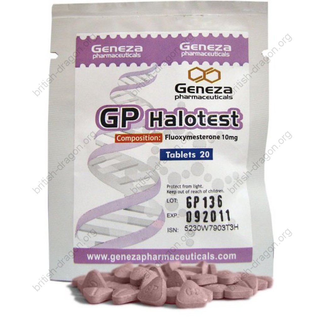 GP Halotest - Fluoxymesterone - Geneza Pharmaceuticals GP Halotest - Fluoxymesterone - Geneza Pharmaceuticals
