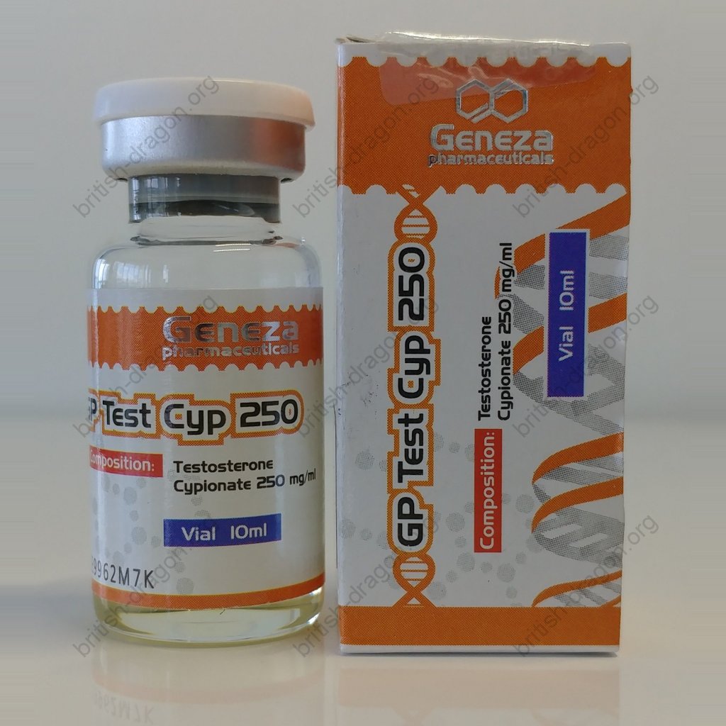 GP Test Cyp 250 - Testosterone Cypionate - Geneza Pharmaceuticals GP Test Cyp 250 - Testosterone Cypionate - Geneza Pharmaceuticals