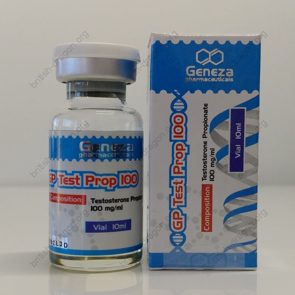 GP Test Prop 100 - Testosterone Propionate - Geneza Pharmaceuticals GP Test Prop 100 - Testosterone Propionate - Geneza Pharmaceuticals