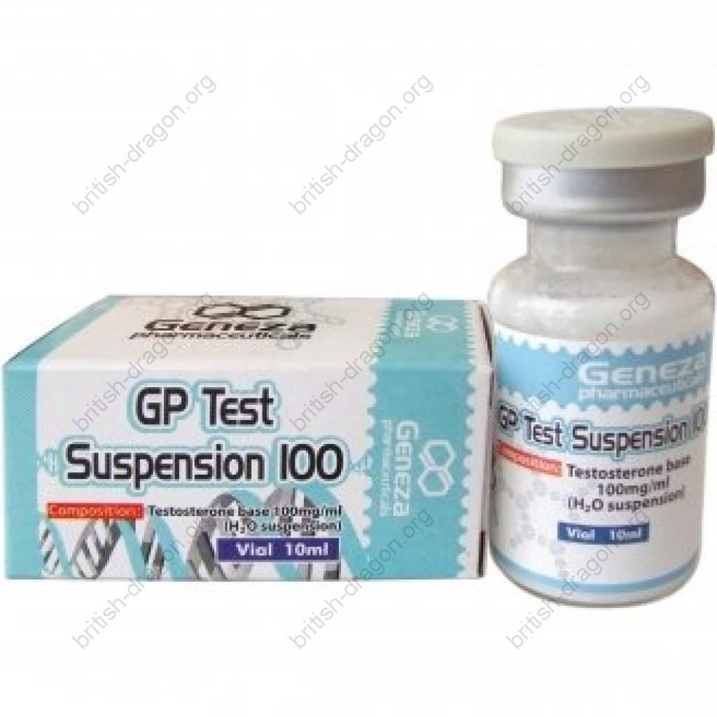 GP Test Suspension 100 - Testosterone Suspension - Geneza Pharmaceuticals GP Test Suspension 100 - Testosterone Suspension - Geneza Pharmaceuticals