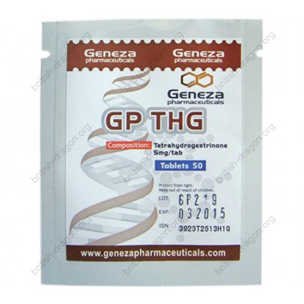 GP THG - Tetrahydrogestrinone - Geneza Pharmaceuticals GP THG - Tetrahydrogestrinone - Geneza Pharmaceuticals