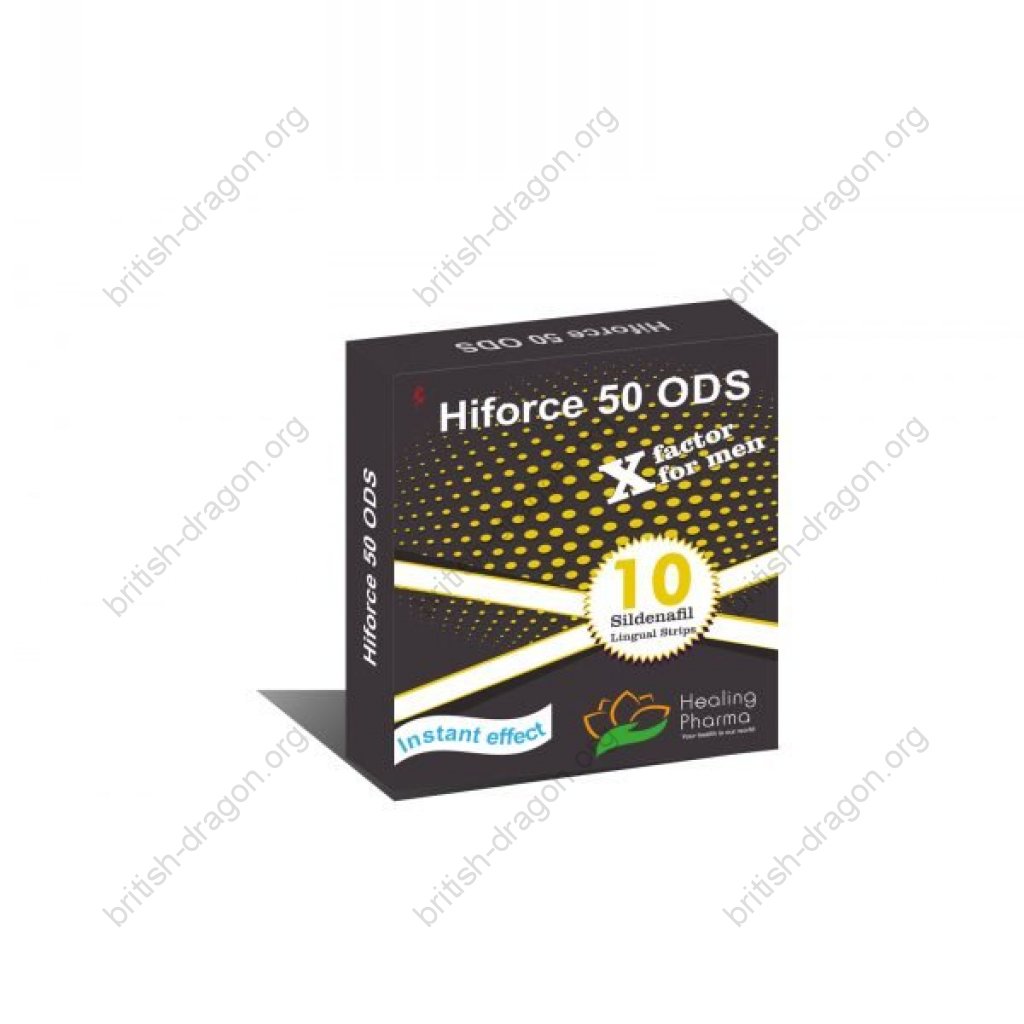 Hiforce 50 ODS - Sildenafil Citrate - Healing Pharma Hiforce 50 ODS - Sildenafil Citrate - Healing Pharma