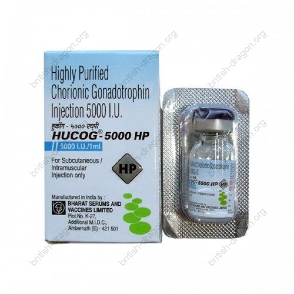HuCoG 5000 IU - Human Chorionic Gonadotropin - Bharat Serums And Vaccines Ltd, India HuCoG 5000 IU - Human Chorionic Gonadotropin - Bharat Serums And Vaccines Ltd, India