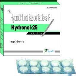 Hydronol 25 mg - Hydrochlorothiazide - Knoll Healthcare Pvt. Ltd. Hydronol 25 mg - Hydrochlorothiazide - Knoll Healthcare Pvt. Ltd.