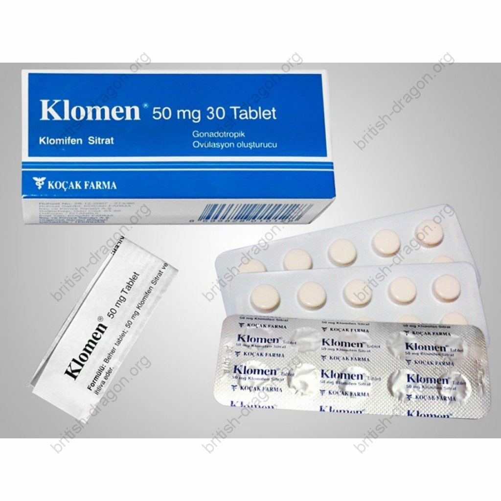 Klomen - Clomiphene Citrate - Kocak Farma, Turkey Klomen - Clomiphene Citrate - Kocak Farma, Turkey