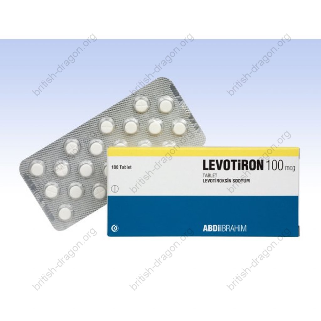 Levotiron 100mcg - Levothyroxine Sodium - Abdi Ibrahim, Turkey Levotiron 100mcg - Levothyroxine Sodium - Abdi Ibrahim, Turkey