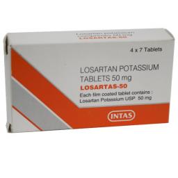 Losartas-50 - Losartan - Intas Pharmaceuticals Ltd.