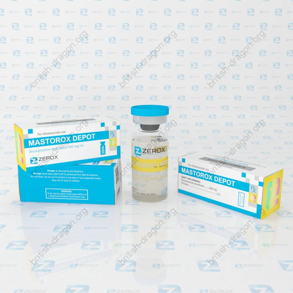 Mastorox Depot 10 mL - Drostanolone Enanthate - Zerox Pharmaceuticals Mastorox Depot 10 mL - Drostanolone Enanthate - Zerox Pharmaceuticals