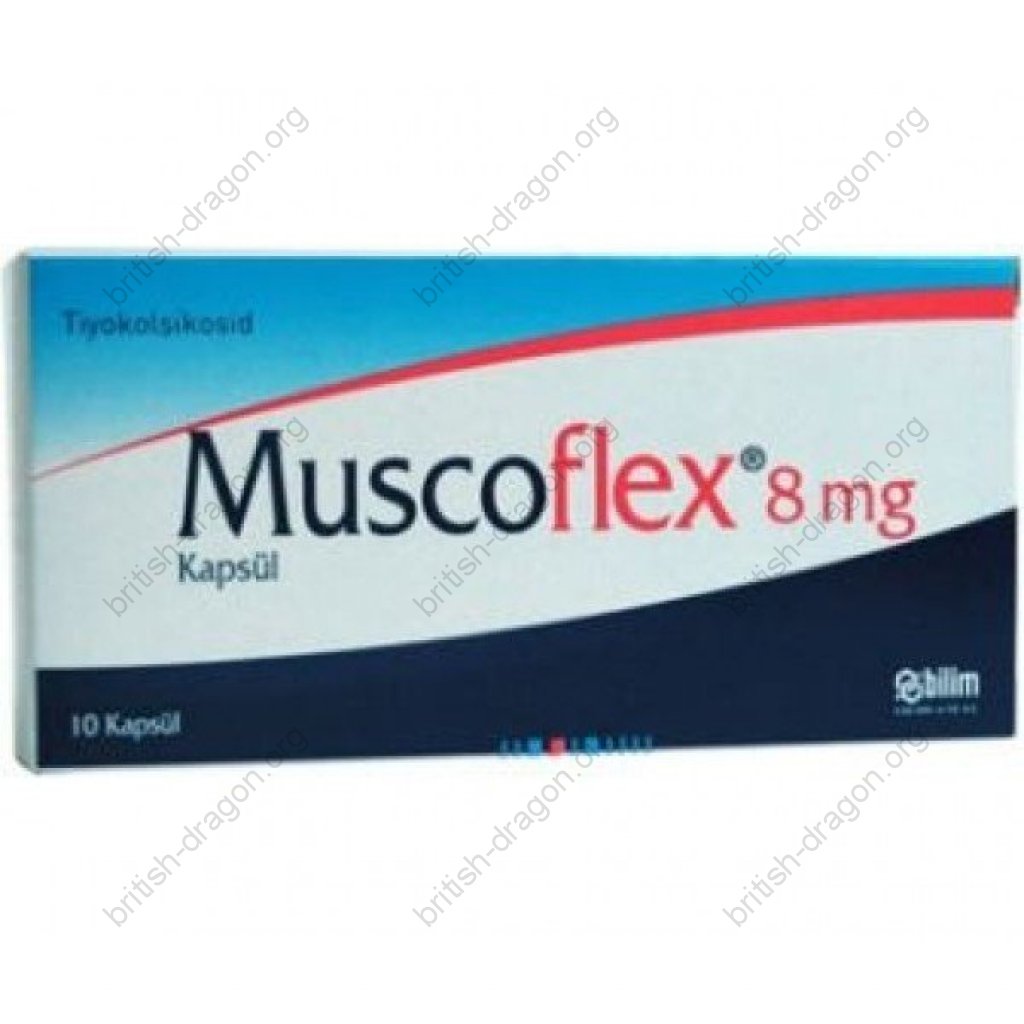 Muscoflex - Thiocolchicoside - Bilim Pharmaceutic, Turkey Muscoflex - Thiocolchicoside - Bilim Pharmaceutic, Turkey