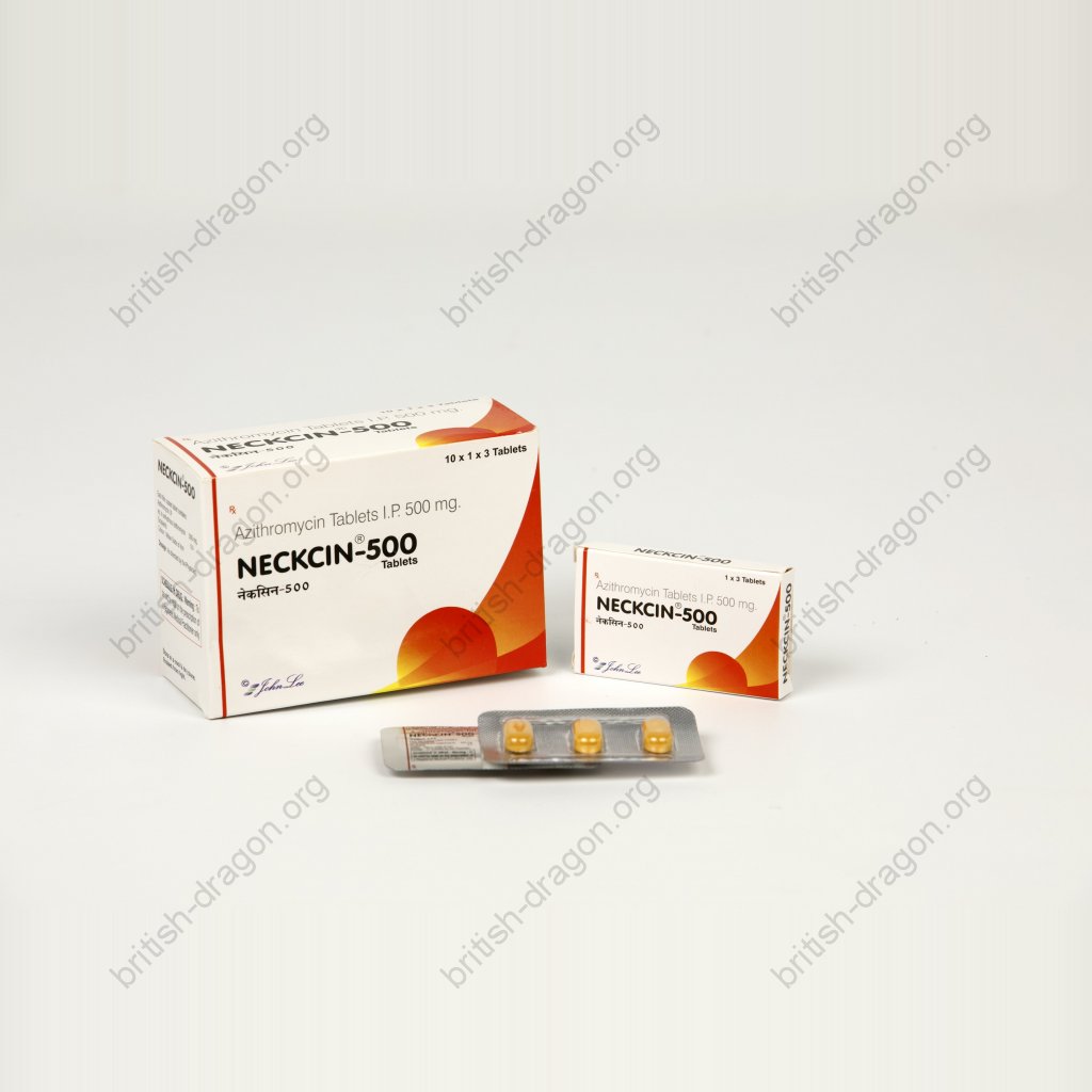 Neckcin-500 - Azithromycin - Johnlee Pharmaceutical Pvt. Ltd. Neckcin-500 - Azithromycin - Johnlee Pharmaceutical Pvt. Ltd.
