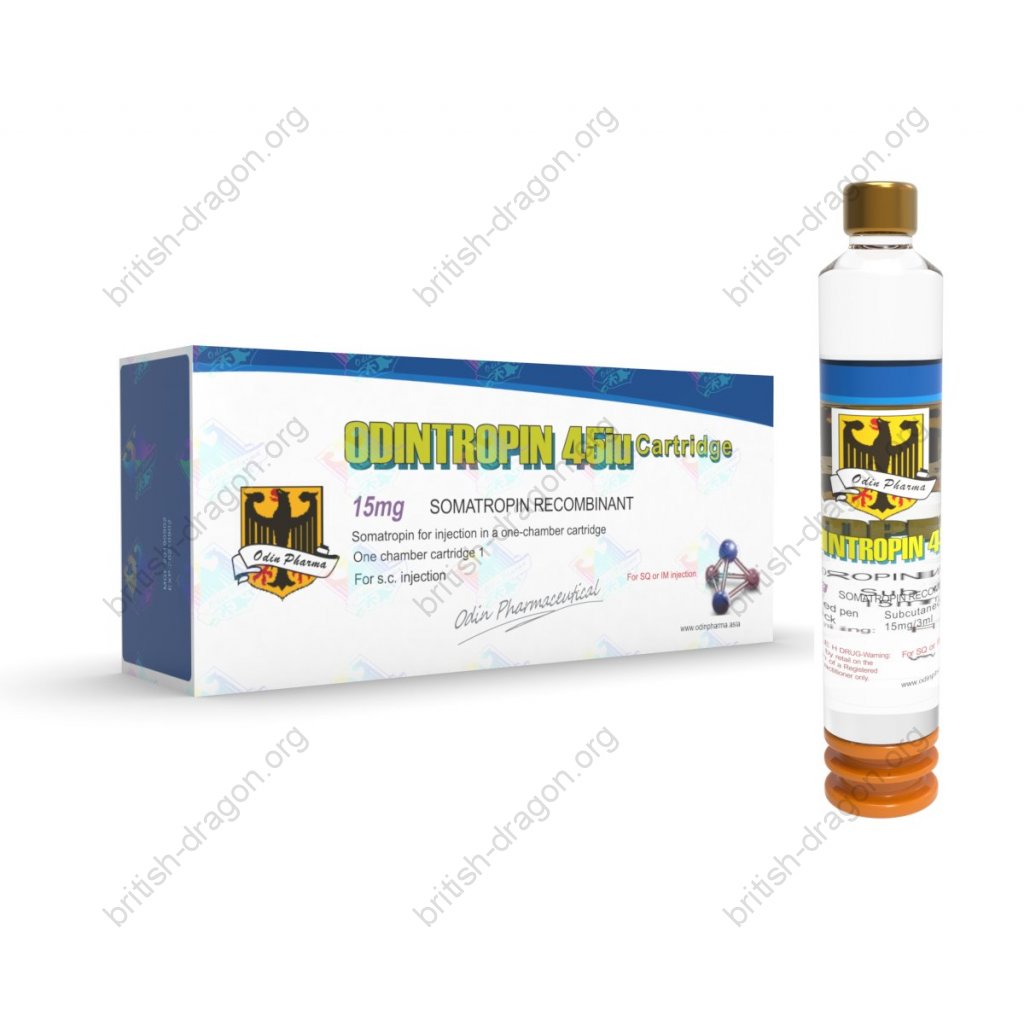 Odintropin 100 IU Cartidge - Somatropin - Odin Pharma Odintropin 100 IU Cartidge - Somatropin - Odin Pharma